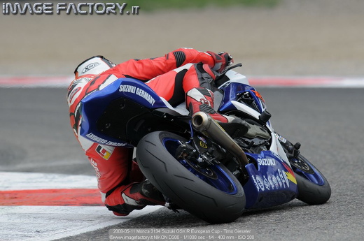 2008-05-11 Monza 3134 Suzuki GSX R European Cup - Timo Gieseler